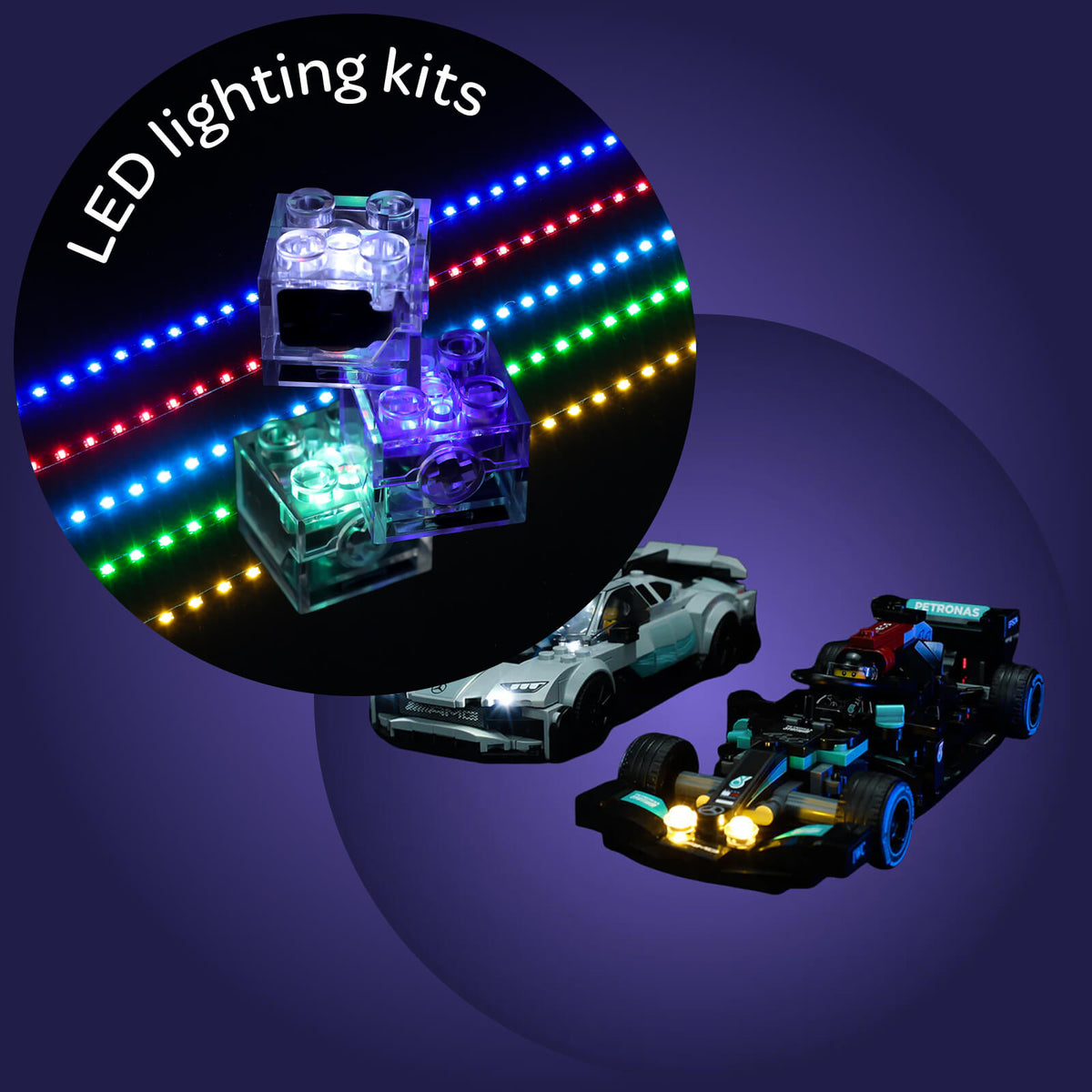 Light Kit For Mercedes-AMG F1 W12 E Performance & Mercedes-AMG Project One 76909