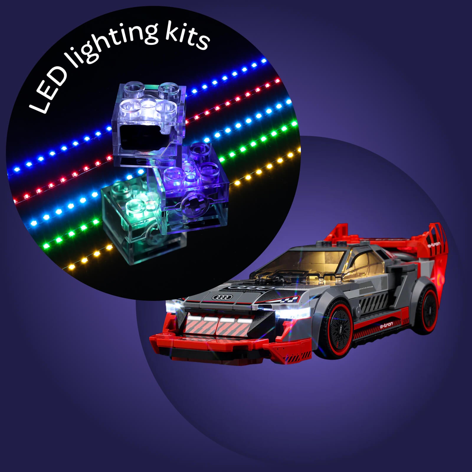 Light Kit For Audi S1 E-Tron Quattro Race Car 76921