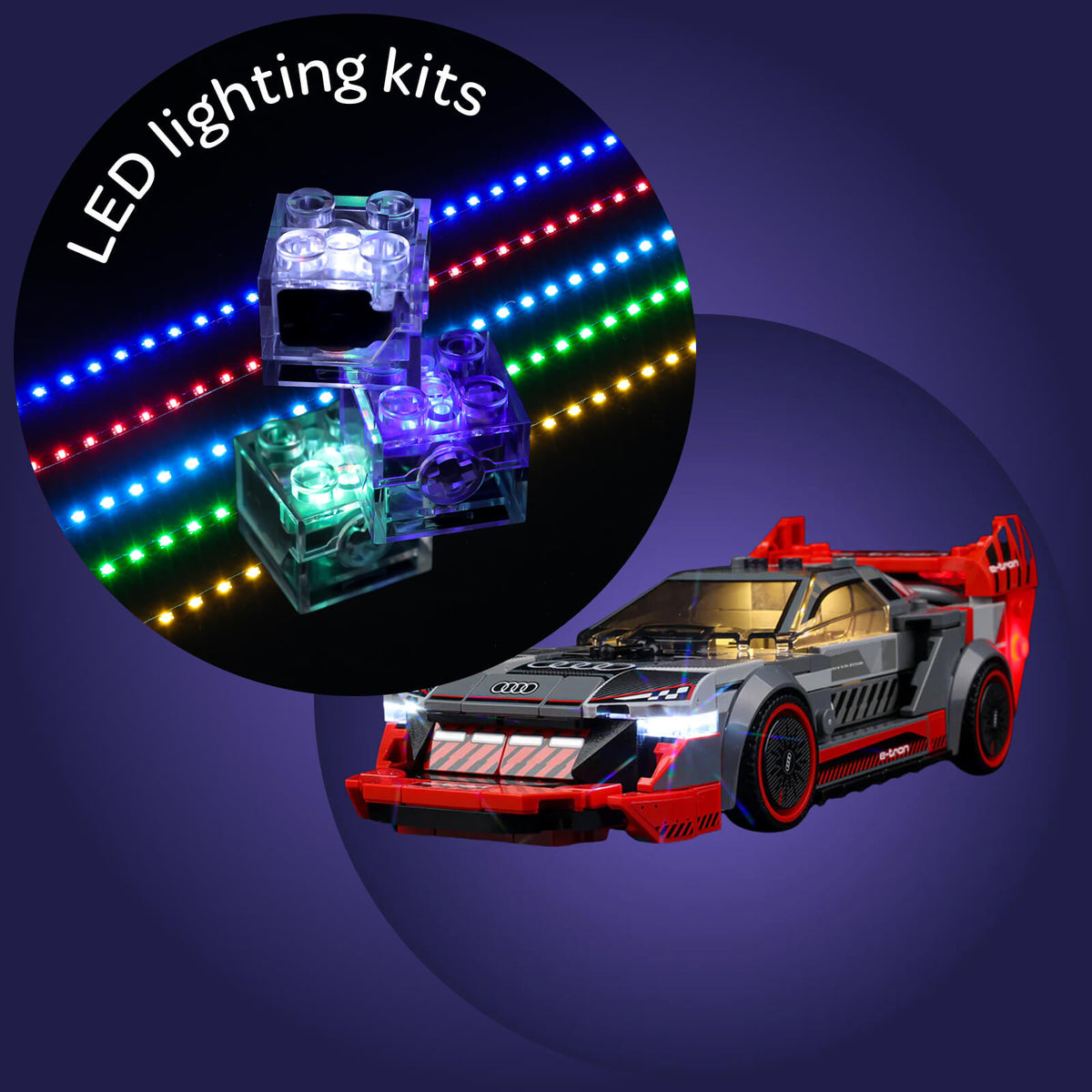 Light Kit For Audi S1 E-Tron Quattro Race Car 76921