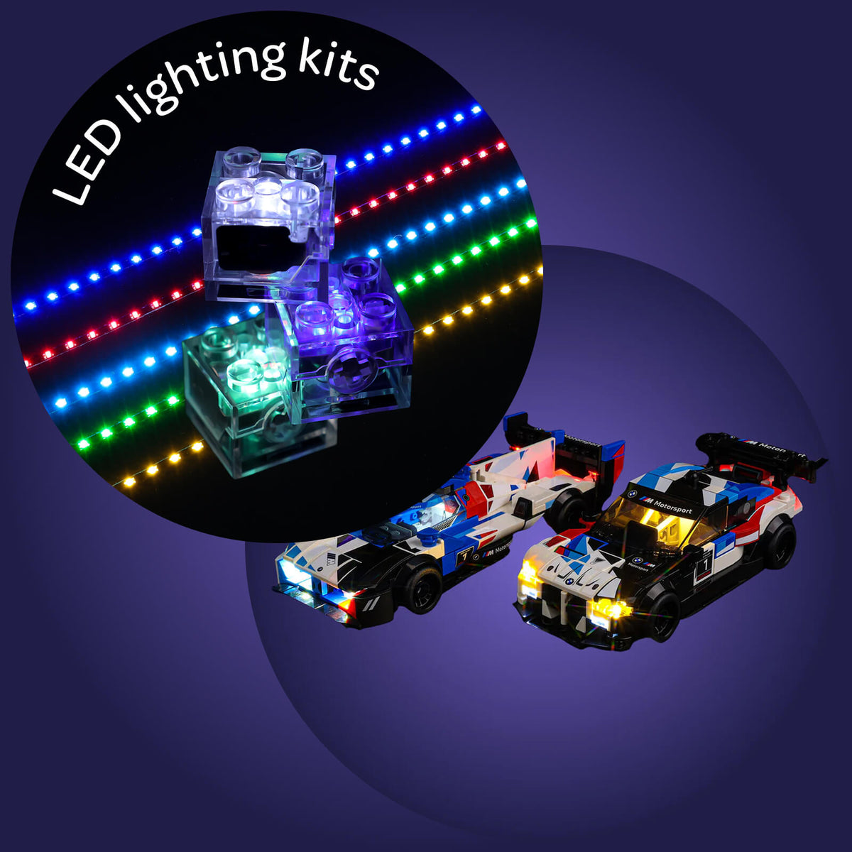 Light Kit For BMW M4 GT3 & BMW M Hybrid V8 Race Cars 76922