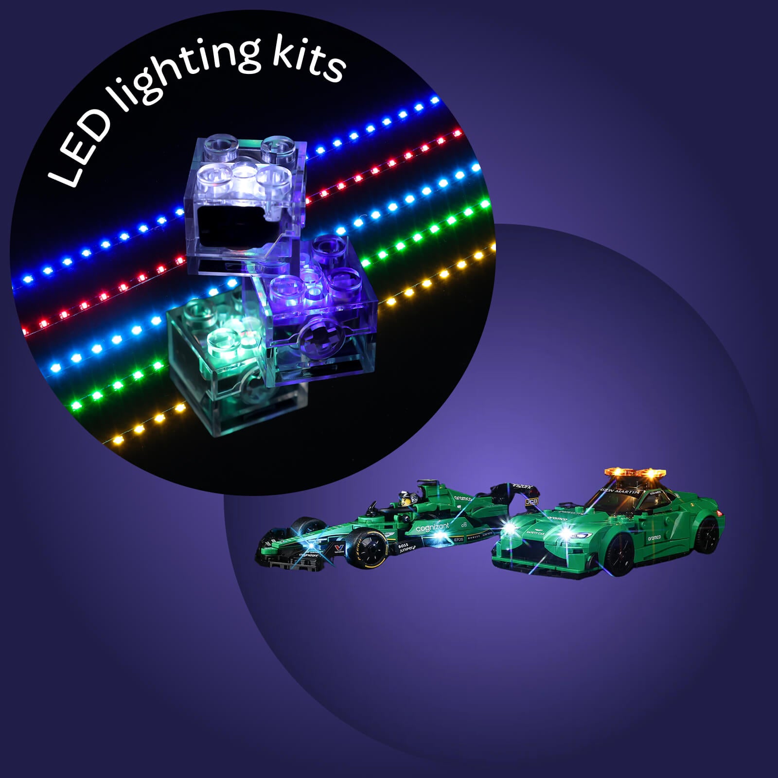 Light Kit For Aston Martin Safety Car & AMR23 76925