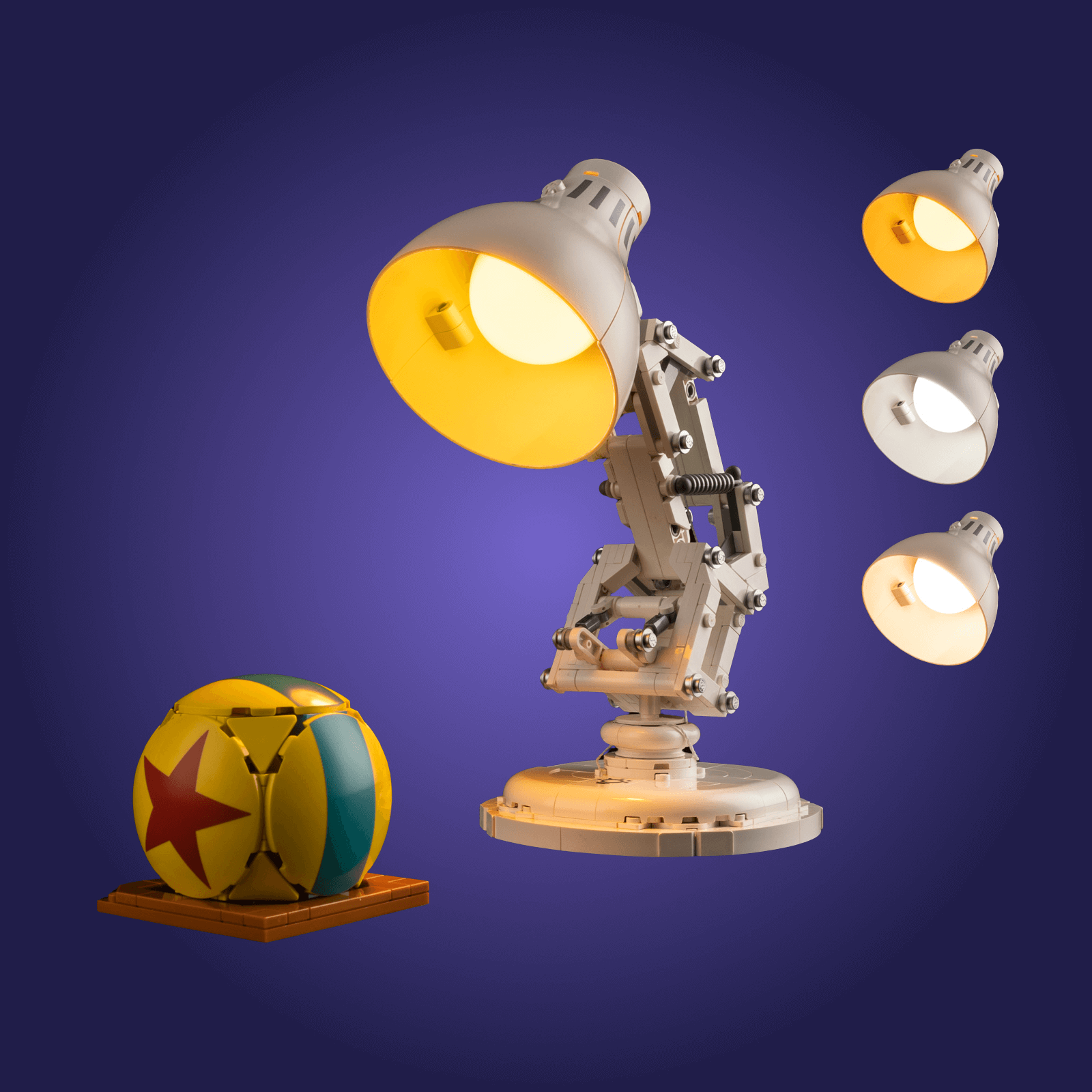 Light Kit For Disney Pixar Luxo Jr. 21357 with Three Lighting Modes