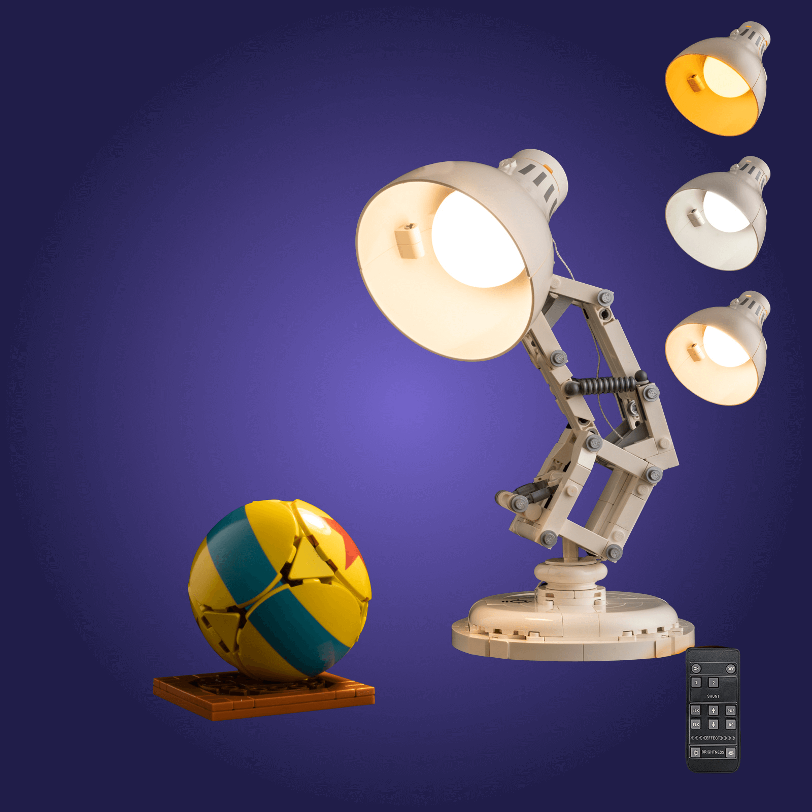 Light Kit For Disney Pixar Luxo Jr. 21357 with Three Lighting Modes