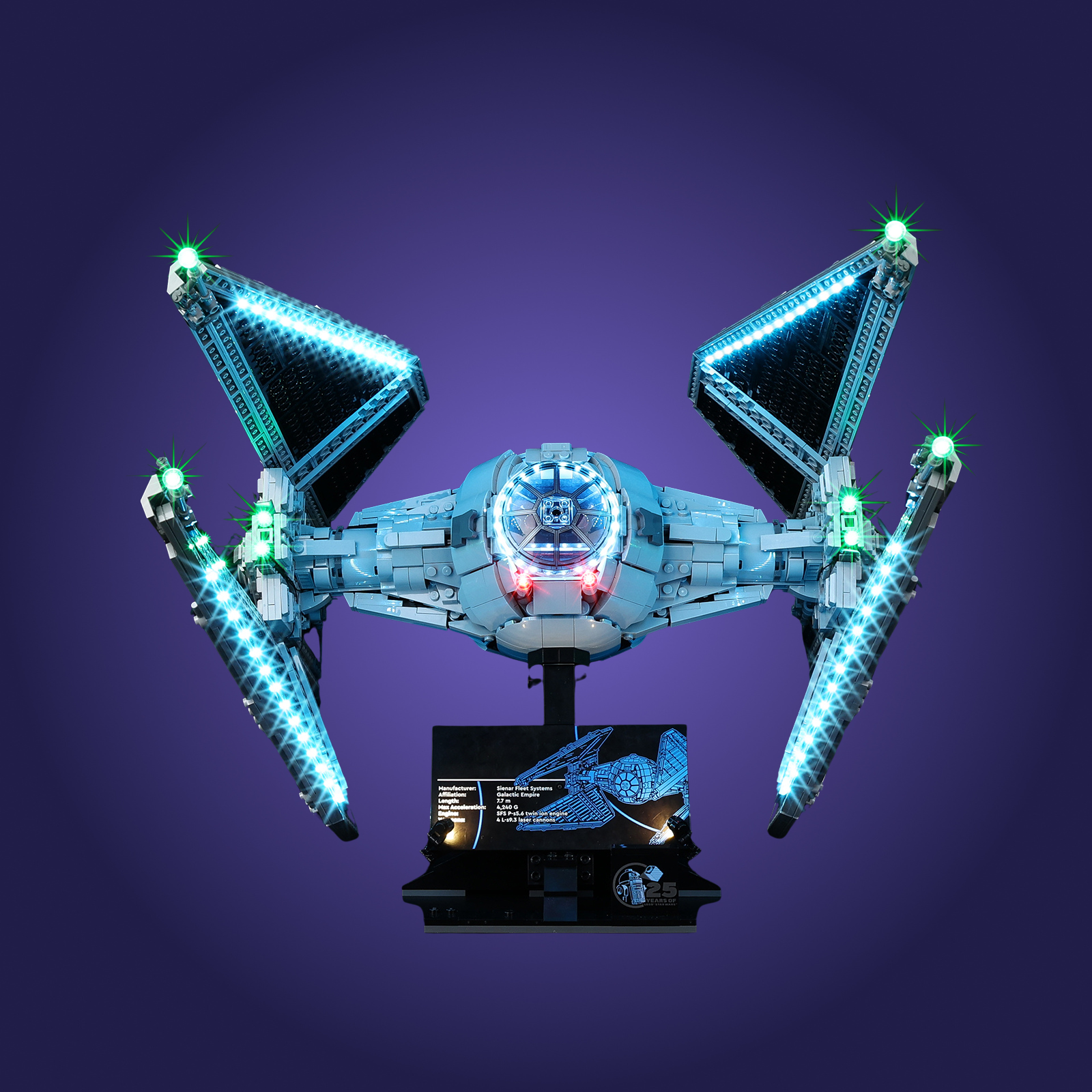 Light Kit For LEGO® TIE Interceptor™ 75382