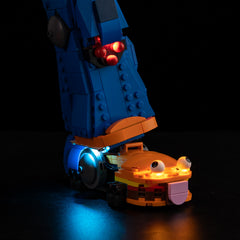 Light Kit For LEGO® Mecha Team Leader 77078