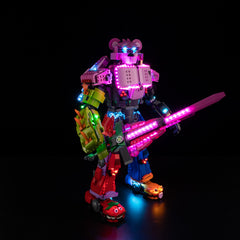 Light Kit For LEGO® Mecha Team Leader 77078