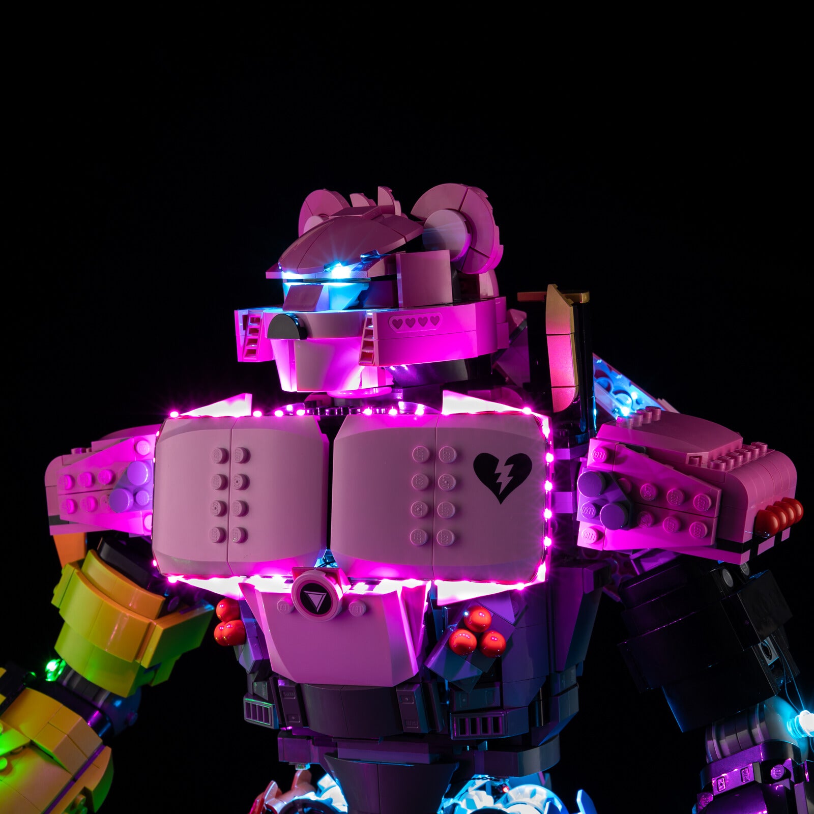 Light Kit For LEGO® Mecha Team Leader 77078