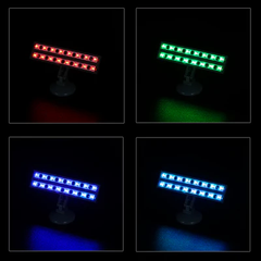 Square LED Spotlights – 2-Pack