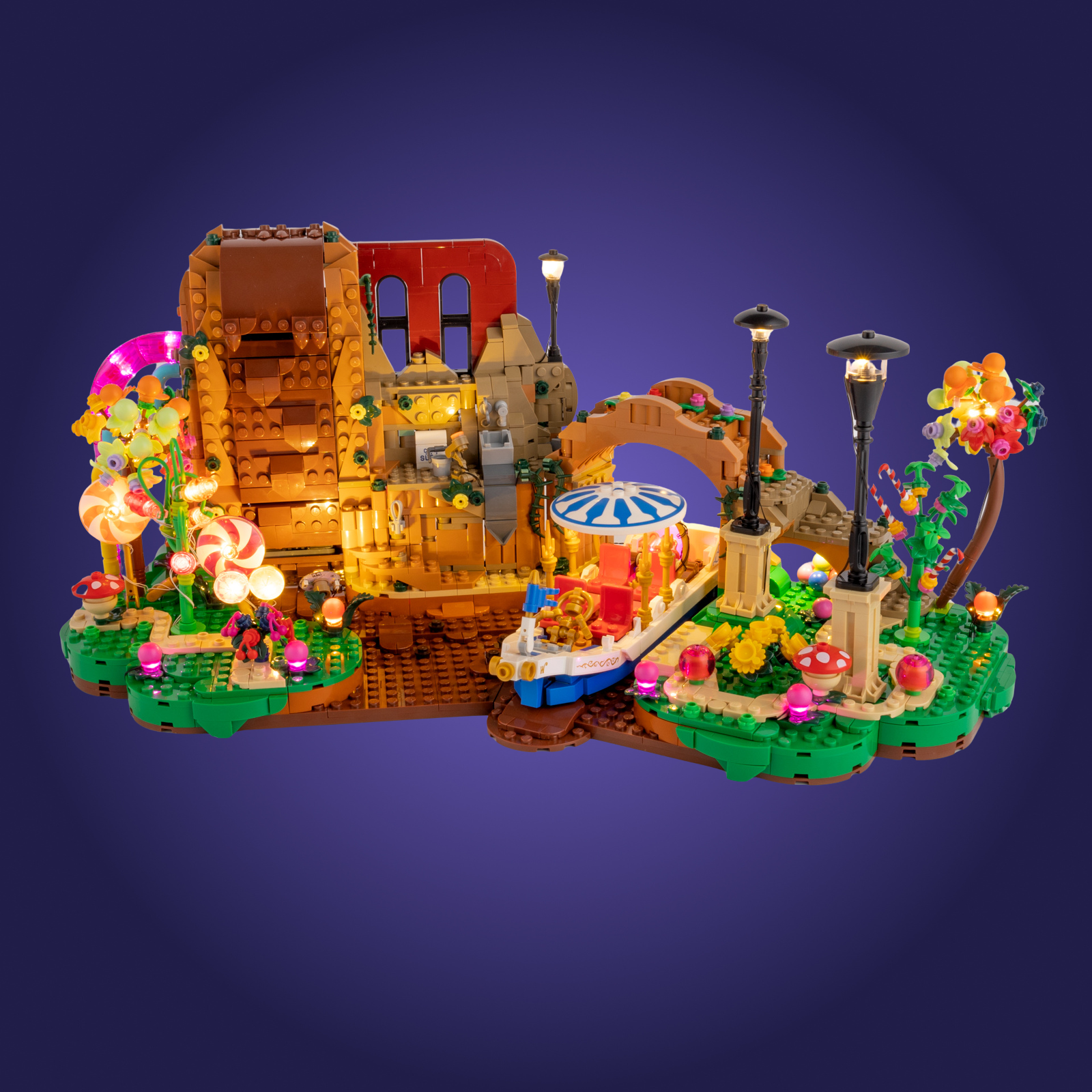 Light Kit For LEGO® Willy Wonka & the Chocolate Factory 21360