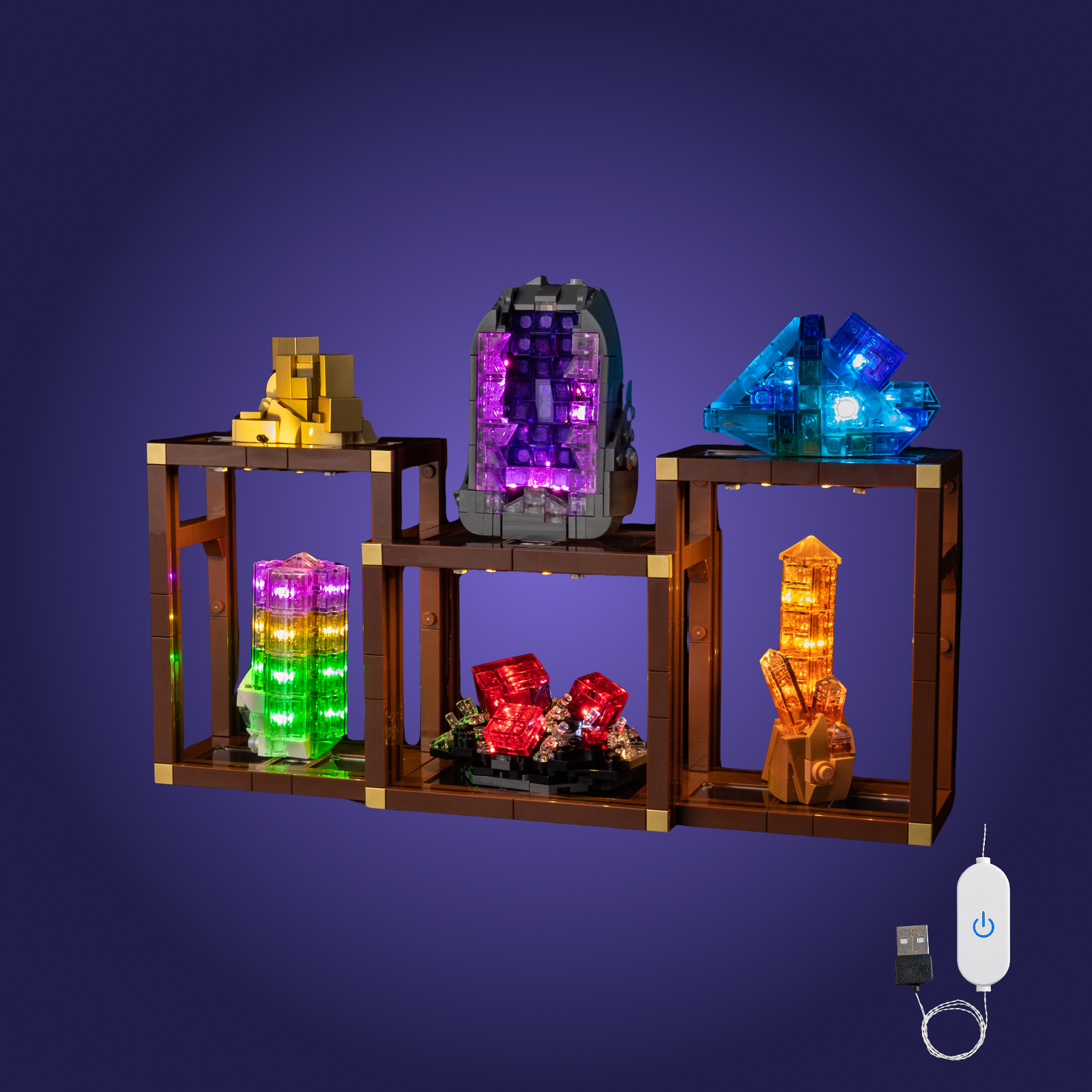 Light Kit For LEGO® Mineral Collection 21362